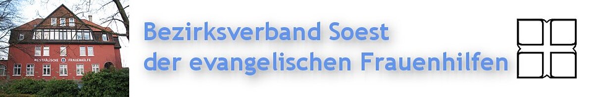 Kopfbild mit Fotos Frauenhülfe, Name und Logo